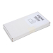Box with 500 self-adhesive luggage tags, White, pre-printed, series 1001-1500