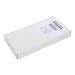 Box with 500 self-adhesive luggage tags, White, pre-printed, series 1501-2000