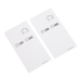 500 self-adhesive luggage tags, White, pre-printed, series 2501-3000