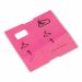 1000 pre-printed paper cloakroom tickets, pink